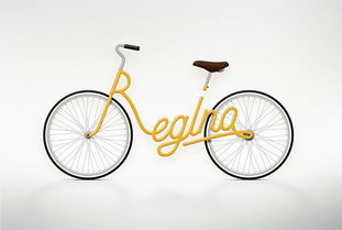 write a bike字母寫出來的自行車